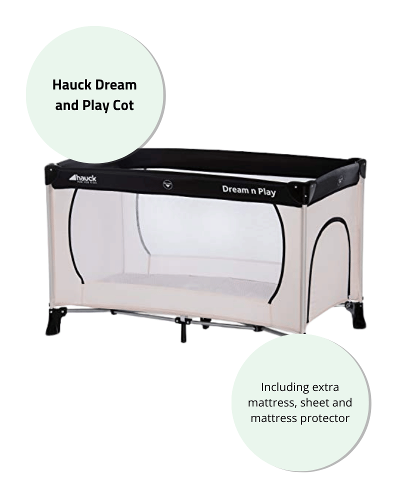 Kidtastic Hauck Drean and Play Cot