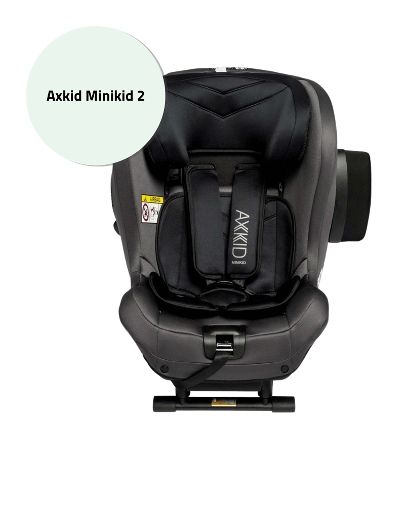 Kidtastic Minirentals toddler car seat Axkid Minikid 2